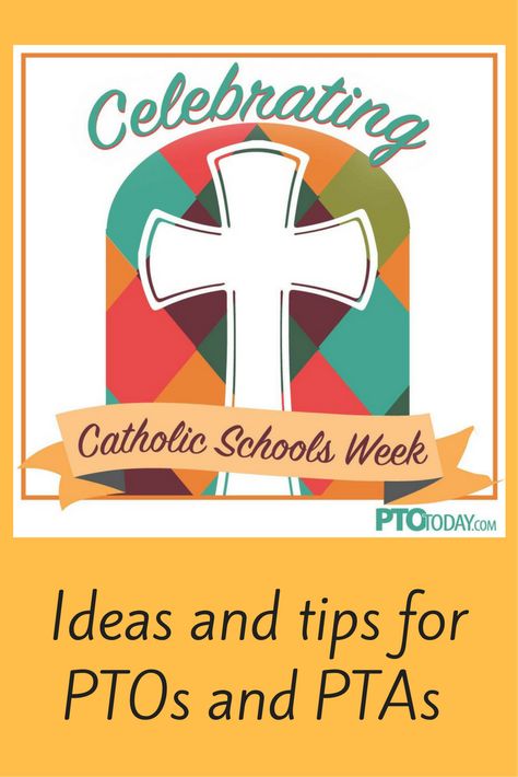 Catholic Schools Week Teacher Appreciation, Catholic Schools Week, Pto Today, School Pto, Sense Of Community, School Event, Catholic School, School Events, Content Management System