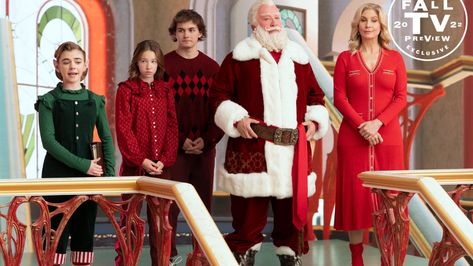 The Santa Clause 2, Elizabeth Mitchell, Tim Allen, Merry Christmas Images, Christmas Shows, Red Suit, Emmy Award, Santa Clause, Disney Plus