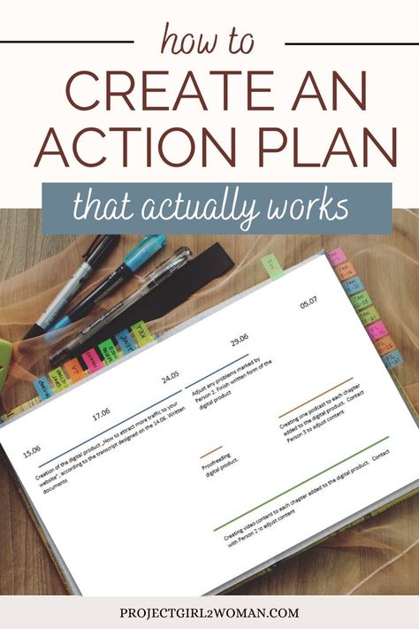 Super excited to share with you how To Create an Action Plan and Timeline for Your Goals. Create your own SMART Action Plan. We included a free Template that might give you ideas on how you can design your plan. Read for more. Action Items Template, Smart Action Plan, Personal Development Plan Template, Business Goal Setting, Business Goal, Implementation Plan, Action Plan Template, Financial Coach, Goal Digger