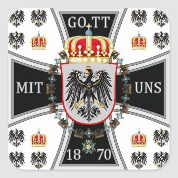 Prussian Eagle, German Eagle, Contemporary History, Kaiser Wilhelm, King Of Prussia, German History, Iron Cross, Flag Art, Military Art