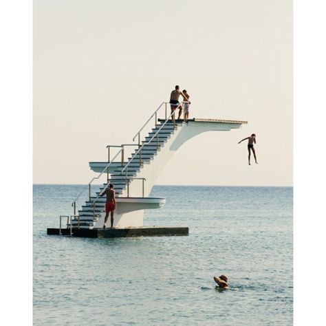 Diving platform in Rhodes, Greece. www.solidandstriped.com Diving Platform, Diving Board, Beach Please, Summer Bucket Lists, To Infinity And Beyond, Menorca, Instagram Foto, Rhodes, Oslo