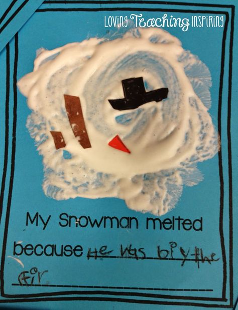 Snowman Cakes, Snow Preschool, Kindergarten January, Reading Crafts, Snowman Activities, January Preschool, Sneezy The Snowman, January Kindergarten, Snowmen At Night