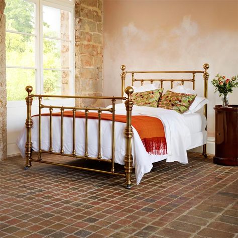 Antique bed frame