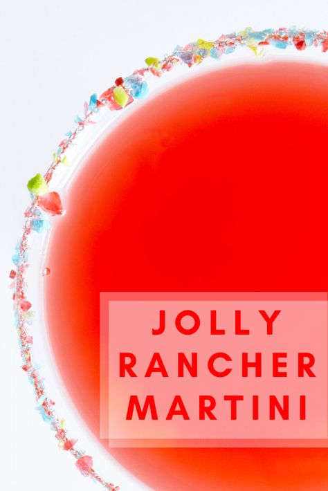 Ogden Nash once said that, "Candy is dandy, but liquor is quicker." Well, we've combined these two scrumptious elements and created this quick 'n dandy Jolly Rancher Martini Recipe. Jolly Rancher Vodka Recipe, Jolly Rancher Martini, Jolly Rancher Drink Alcohol, Jolly Rancher Moonshine, Candy Infused Vodka, Jolly Rancher Vodka, Best Martini Recipes, Spring Food, Raspberry Vodka