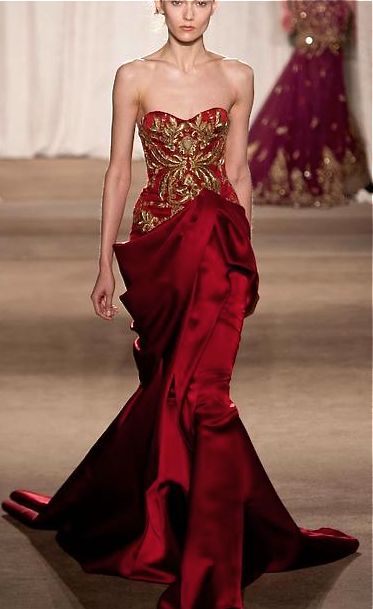 Marchesa, fall 2013 Hobbit Room, Queen Cersei, Modern Dresses, Traditional Marriage, Cersei Lannister, Red Gown, Elegance Style, Coban, Red Gowns