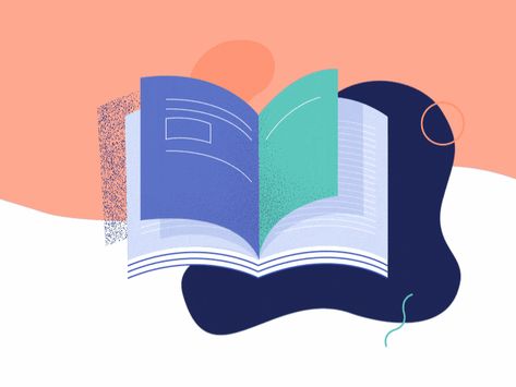 An Open Book - Behind the Scenes by Bartlomiej Otlowski on Dribbble Gif Aesthetic Icon, Book Opening, Book Gif, Kids Reading Books, An Open Book, Scene Design, Play Book, Black Books, Special Education Classroom