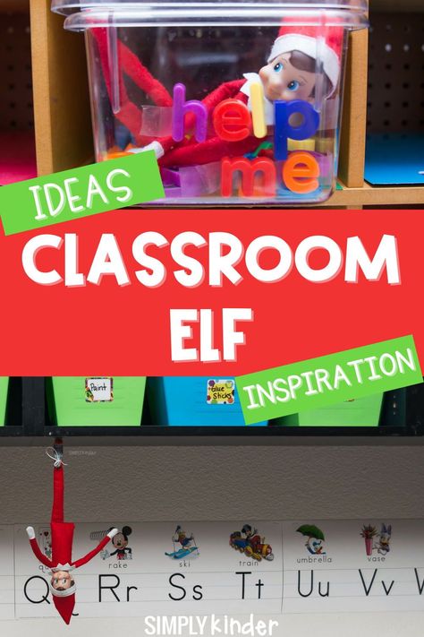 Elf On The Shelf Ideas For Kids At School, Elves In The Classroom, Funny Elf On The Shelf Ideas For Classroom, Elf Letter To Classroom, Elf On The Shelf Ideas Out Of Reach, Elf On The Shelf Learning Ideas, Elf Arrival Ideas New Classroom, Elf On The Shelf Ideas For Teachers, Elf On The Shelf Arrival Classroom