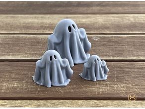 3d Printer Art, 3d Printing Toys, Mini Ghost, Useful 3d Prints, Ghost Decor, Drukarka 3d, Tea Candle, 3d Printing Art, 3d Printer Designs