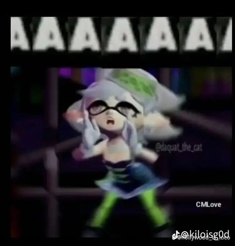 Cursed Splatoon Images, Splatoon Cursed, Splatoon Funny, Splat Tim, Pearl And Marina, Splatoon Memes, Nintendo Splatoon, Camp Buddy, Splatoon Comics