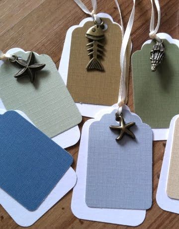 Sample Paper, Nautical Gifts, Handmade Gift Tags, Handmade Tags, Paper Tags, Christmas Gift Wrapping, Brown Paper, Card Tags, Christmas Gift Tags