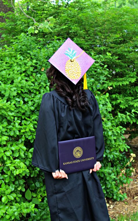 Graduation Board, Graduation Boards, Kansas State University, Grad Caps, Cap Decoration, Graduation Cap Designs, Cap Ideas, Graduation Caps, Graduation Cap Decoration