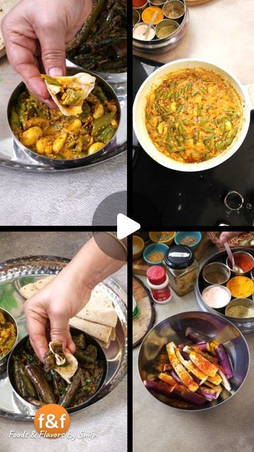 Shilpi Agarwal on Instagram: "Spice up your daily meal with these Lunch & Dinner ideas 😋 Baingan ki chatpati sabji with instant Chilli Garlic pickle #pickle #homecooking #FoodsAndFlavors #RecipesByShilpi #FoodsAndFlavorsByShilpi #recipe #Recipes #IndianRecipes #Food #Cooking #IndianRecipes" Pickled Garlic, Daily Meals, Home Cooking, Pickles, Indian Food Recipes, Spice Things Up, Garlic, Cooking Recipes