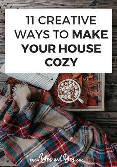 Want to make your house cozy this winter? Looking for winter decor tips? Look no further! Click through for cozy, warming, fun ways to make your house a snuggle palace this winter! >> yesandyes.org Make Your House Cozy, House Cozy, Cozy Hygge, Warm Home Decor, Warm Decor, Hygge Decor, Inspire Me Home Decor, Hygge Home, Winter Home Decor