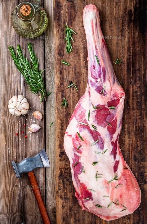 Meat Food Styling, Raw Pork, Body Bones, Lamb Leg, Photos Collage, Premium Meat, Leg Of Lamb, Raw Meat, Meat Shop