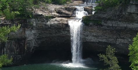 This waterfall - General Discussion - Real Time VFX Waterfall Gif, Water Aesthetics, Virtual Window, Nature Gifs, Waterfall Iceland, Pretty Gif, Water River, River Canyon, Blue Hole