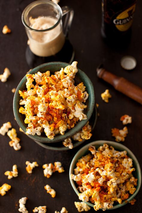 Garlic Popcorn, Spicy Popcorn, Hot Popcorn, Spiced Popcorn, Feast Ideas, Buttered Popcorn, Hot Snacks, Franks Red Hot, Butter Popcorn