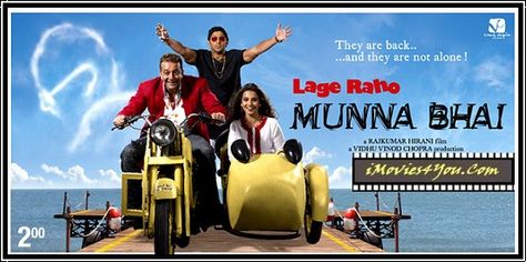 Lage Raho Munna Bhai Munna Bhai Mbbs, Lage Raho Munna Bhai, Munna Bhai, Iconic Films, Sanjay Dutt, Business Economics, Medical Office Design, Movie Categories, Bollywood Funny