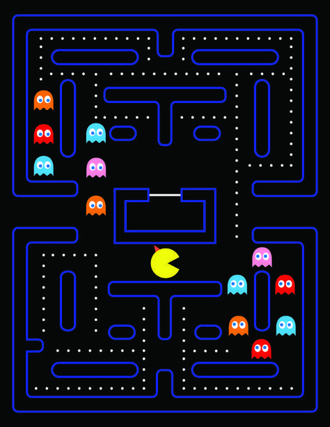 Pantry Wallpaper, Pac Man Party, Pacman Game, Video Game Images, Architecture Concept Drawings, Animation Tutorial, Retro Videos, Man Wallpaper, Cool Wallpapers Cartoon