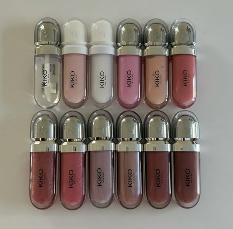 Kiko Milano Lipgloss, Kiko Gloss, Kiko Lipgloss, Gloss Kiko, Alat Makeup, Makeup Accesories, Gloss Labial, Fancy Makeup, Kiko Milano