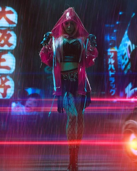 Cyberpunk Female, Neon City, Japanese Photography, Detective Fiction, New Retro Wave, Cyberpunk Girl, Gothic Fantasy Art, Cyberpunk Aesthetic, Dream Pop