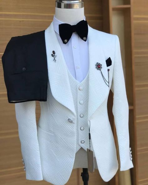 3piece Suit Men Wedding, 3 Piece Suit Men Wedding Groom, 3 Piece Suit Men Wedding, 3 Piece Suit Men, Wedding Suits Men Black, Best Wedding Suits, Homecoming Suits, African Dresses Men, African Shirts For Men