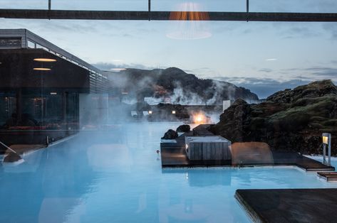 March 2024, Blue Lagoon, Iceland, Hotel, Blue