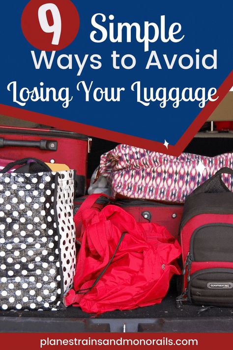 Make your next flight smoother by using these tips to make it less likely that you will lose your luggage when flying Plane Flight, Polka Dot Bags, First Plane, Lost Luggage, Trash Bag, How To Protect Yourself, Safety Tips, Packing Tips, Travel With Kids