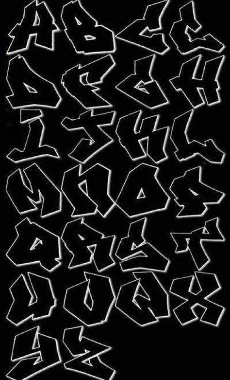 Graffiti Lettering Alphabet Wildstyle, Graphitti Letters Fonts, Video Logo Design, Aesthetic Logo Design, Label Logo Design, Fonts Bubble, Graffiti Alphabet Wildstyle, Graffiti Alphabet Styles, Easy Graffiti