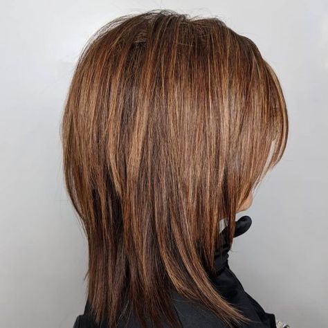 25 Modern Hairstyles for Women in 2021 Layered Bob Hairstyles For Fine Hair Short Shag Medium Lengths, Korean Shaggy Haircut, Shaggy Lob For Fine Hair Round Face, Choppy Shag Hairstyles Long, Long Layered With Bangs, Super Layered Hair Medium, Layered Hair With Side Bangs, Inverted Hairstyles, Long Choppy Hair