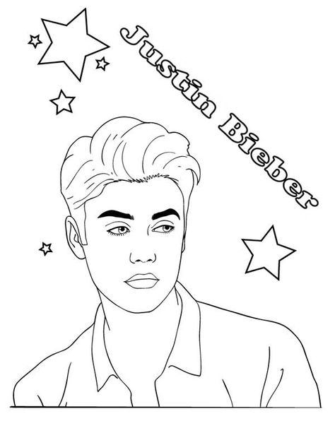 Coloring Pages For Boyfriend, Justin Bieber Sketch, Justin Bieber Music Videos, Justin Bieber Boyfriend, Barbie Coloring Pages, Kitty Coloring, Hello Kitty Coloring, Music Coloring, Guy Drawing