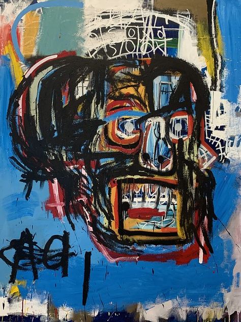 Self Portrait? | Untitled. In the winter of 1985 I was coat … | Flickr Downtown 81, Basquiat Skull, Jean Basquiat, Jm Basquiat, Jean Michel Basquiat Art, Most Expensive Painting, Basquiat Paintings, Expensive Paintings, Basquiat Art