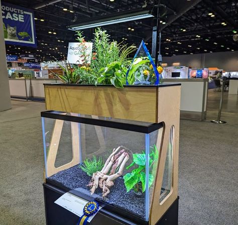 We have some amazing news to share! AquaSprouts has won "Best in Show" in the aquatics category at the @GlobalPetExpo ! We're thrilled to be recognized for our innovative aquaponics kits and commitment to sustainability. #BestInShow #AquaSprouts #Aquaponics #Aquariums #GPE2023. Aquaponic Aquarium, Aquaponics Kit, Best In Show, Aquariums, Sustainability, To Share