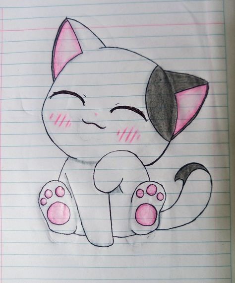 Doodles Kawaii, Drawing For Children, Princess Drawing, Kawaii Girl Drawings, Drawing Colouring, Kawaii Cat Drawing, Friends Sketch, Cute Eyes Drawing, Easy Drawings For Kids