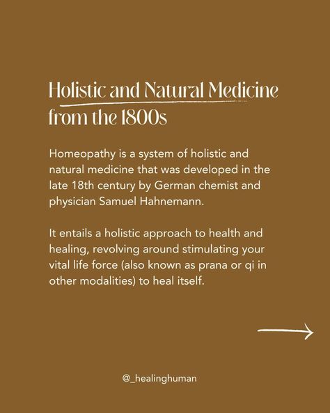 What is homeopathy ?⁣ ⁣ A natural and holistic field of medicine from developed in the 1800s. It has a key set of principles that makes it a unique approach to healthcare. What Is Homeopathy, Homeopathy, Health Care, Medicine, Key, On Instagram, Quick Saves, Instagram, Nature