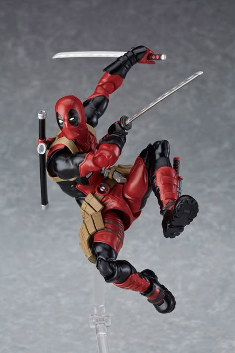 Figma DP Deadpool Figure, Deadpool Action Figure, Marvel Comics Deadpool, Action Pose Reference, Marvel Figure, Dead Pool, Deathstroke, Marvel Deadpool, Ms Marvel