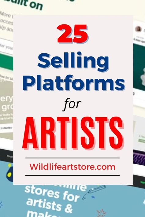 25 Platforms for Artists to Sell Their Art Online and Make Money How To Start Selling Art Online, Where To Sell Art Online, How To Sell My Art, How To Sell Art Online, Selling Crafts Online, Sell My Art, Sell Art, Selling Art Online, Artwork Online