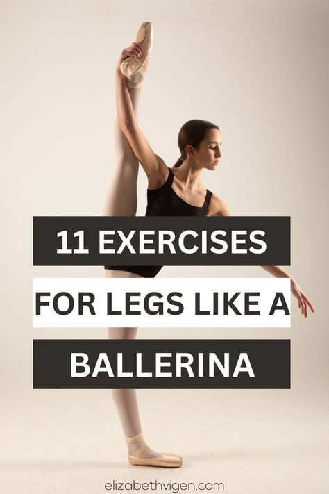 how to get ballerina legs Dance Legs Workout, Ballet Barre Workout Beginner, Ballerina Exercises At Home, Leg Workout For Dancers, Leg Shaping Exercises, Dancers Legs Workout, Barre Leg Exercises, How To Get A Ballerina Body Workouts, Tighten Legs Workout