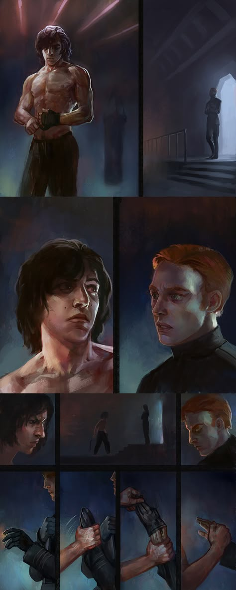 Kylo And Hux Fanart, Armitage Hux X Kylo Ren, Armitage Hux Fanart, General Hux Fan Art, Kylux Fanart, Hux X Kylo Ren, Hux X Kylo, Starwars Fanart, Boba Fett Star Wars