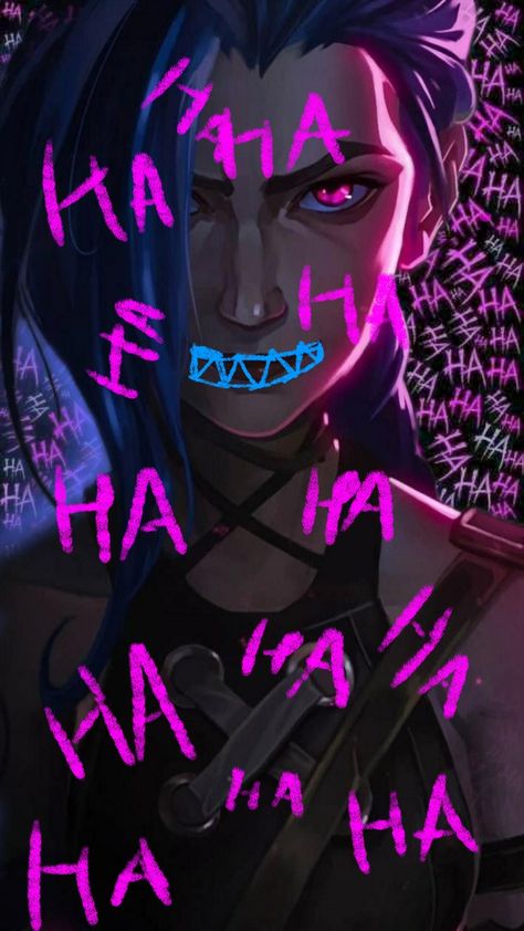 Jinx Signature, Get Jinxed Art, Arcane Graffiti, Jinx Crazy, Jinx Wallpaper Iphone, Jinx Poster, League Of Legends Arcane, Jinx Symbol, Jinx Wallpaper