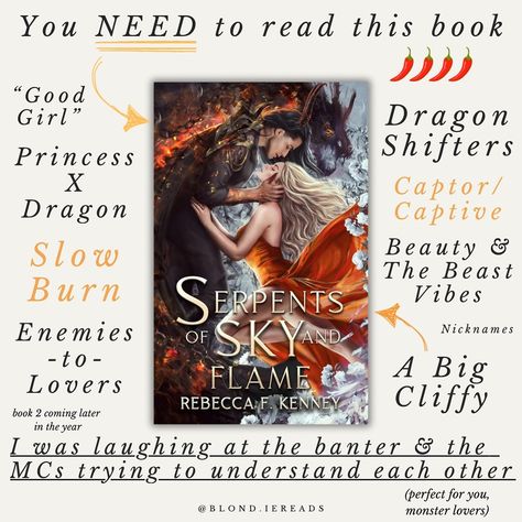 LOOK at this recent release 🤩🖤 I sped read through this book soooo quickly!!! And I know this is a book that you all would LOVE 🧡 📚: Merciless Dragons by @rebeccafkenneybooks ✔️:KU This was steamy and spicy, but full of banter and moments that had me cackling 👀 Check TWs ‼️ #romancebooks #romantasy #romantasybooks #fantasybooks #fantasyromancebooks #fantasyromancereaders #spicybooks #spicybookstagram #ku #kindleunlimited #bookrecs #blondiereads #blondiereadsrecs #rebeccafkenney #dra... Spicy Books Romantasy, The Idea Of You Book, Dragon Romance Books, Spicy Books, Teenage Books To Read, Fantasy Romance Books, Book Reading Journal, Fantasy Books To Read, Unread Books