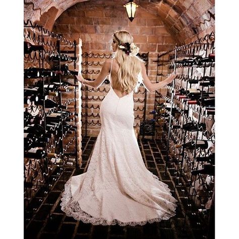 @mikaellabridal | Celebrate good times! Style: 1911    #weddingideas #bride #bohochic #weddingdress Wine Cellar Photoshoot, Wine Cellar Wedding, Photo Shoot Model, Mikaella Bridal, Celebrate Good Times, Photoshoot Idea, Bride Photo, Thanks For Sharing, Wine Cellar