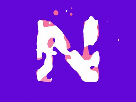 Procedural animation in AfterEffects.  Inspired by the beautiful work of Alexandra Zutto Liquid Logo Animation, Motion Design Ideas, Liquid Logo Design, Procedural Animation, Liquid Letters, Animation Transitions, Animated Typography, Liquid Illustration, Liquid Logo