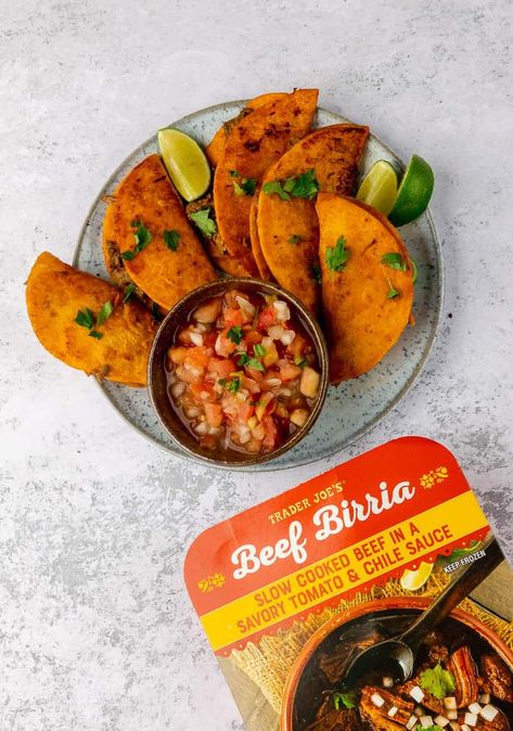 Trader Joe's Beef Birria review Trader Joe Birria, Birria Tacos Trader Joes, Trader Joes Beef Birria, Birria Trader Joes, Trader Joe’s Beef Birria, Trader Joe’s Birria Tacos, Trader Joe’s Birria Recipe, Trader Joe’s Birria, Trader Joe’s Taco Recipe