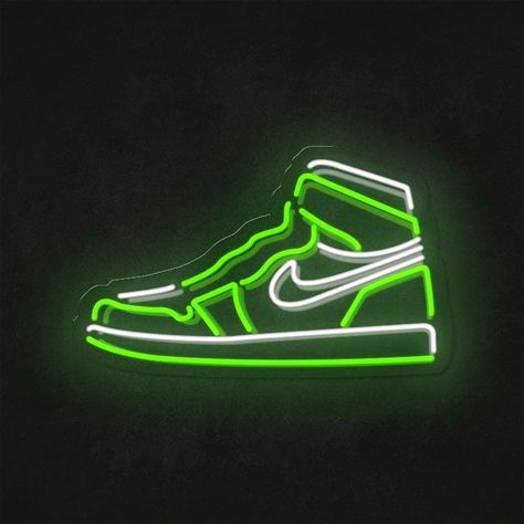 Instagram post by iPhone Aesthetics ✨ • Jan 10, 2021 at 2:55am UTC Jordan Vert, Jordan Verde, Aesthetic Dark Green, Green Aesthetic Tumblr, Neon Shoes, Sneakers Wallpaper, Anak Haiwan, Cool Nike Wallpapers, Neon Wall Art