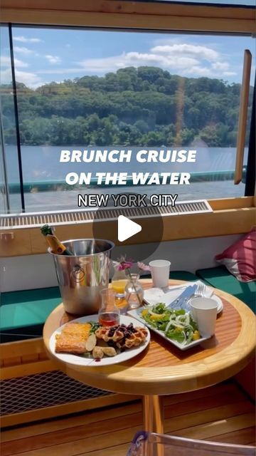 New York Bucket List on Instagram: "Reserve your spot at @NYbucketlist via our link in bio or Bucketlisters.com for this boozy brunch on a boat 🥂🍳🛥️ The 1920s-style luxury yacht also has sunset, champagne, or unlimited mimosa cruises too - link in bio for details 🍊#NYbucketlist #nyc" Nyc Dinner Cruise, Brunch In New York City, Rooftop Brunch Nyc, Nyc Brunch Restaurants, Nyc Restaurants With A View, Million Dollar Baby, New York Bucket List, Bike Trip, Boozy Brunch