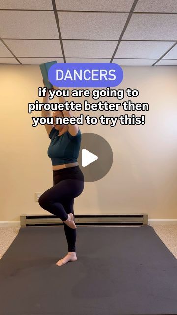 Meredith | Dance Training on Instagram: "Dancers save this post if you’ve been practicing your pirouettes but are not seeing results!  Here’s why dancers should be doing this movement👇🏼  🔑It challenges balance and stability because it forces your feet, glutes, quads and hip  muscles to work hard to keep the supporting leg and pelvis stable   🔑It also makes the core work hard to stabilize the spine and pelvis and keep them from moving too much!   💥Dancers need to maintain balance and alignment during their pirouettes  Are you ready to take your pirouettes from a single to consistent doubles and triples? I have a training plan for you! Comment TURN for the link!   #pirouette #pirouettes #dancetraining #dancetechnique #dancetips #dancetrainer #crosstrainingfordancers #danceteacher #dance Dance Technique, Core Work, Dance Training, Hip Muscles, Dance Teacher, Dance Tips, Class Ideas, Training Plan, Muscles