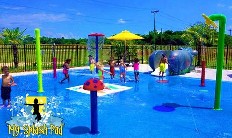 Commercial Splash Pads & Aquatic Play Area's For Daycare Centers, Preschool & Community Centers by My Splash Pad Diy Splash Pad, Water Park Ideas, Centers Preschool, Win Lotto, Community Playground, Play Park, Spray Park, Splash Zone, Small Toilet Room