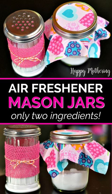 Air Freshener Recipes, Arm And Hammer Super Washing Soda, Homemade Air Freshener, Diy Air Freshener, Air Fresh, Cleaner Recipes, Deep Cleaning Tips, Cleaning Recipes, Mason Jar Crafts