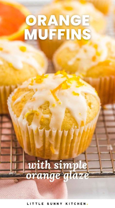 Orange Breakfast Muffins, Orange Zest Muffins, Orange Juice Cupcakes, Orange Juice Muffin Recipe, Baking Recipes With Oranges, Orange Juice Desserts, Baking With Orange Juice, Recipes With Fresh Orange Juice, Orange Juice Cookies Recipes