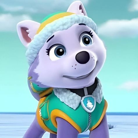 Paw Patrol Everest, Paw Patrol Cartoon, Everest Paw Patrol, Paw Patrol Characters, Paw Patrol Coloring, Paw Patrol Coloring Pages, Paw Patrol Pups, Happy Father's Day, Happy Father